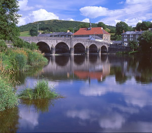 Wye bridge at Builth Wells